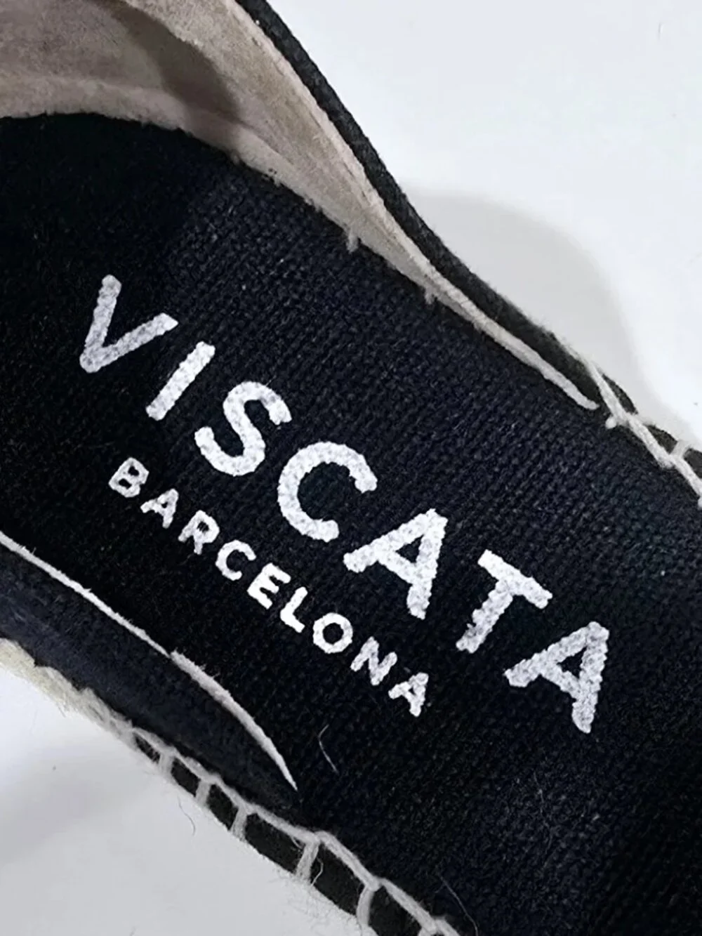 New! Viscata Ventosa Black Flat Espadrille